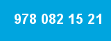 978 082 15 21 978 082 15 21